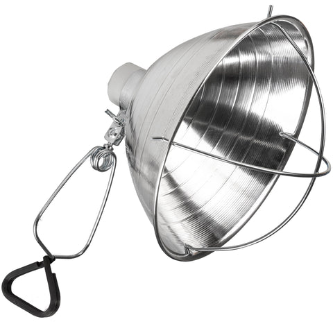 300W Champion Electronics Clamp Light | 10" with Steel Cage | Aluminum Reflector